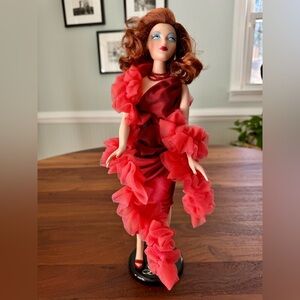 Ashton-Drake Gene Red Venus Fashion Doll By Mel Odom W/ Autographed Box & COA